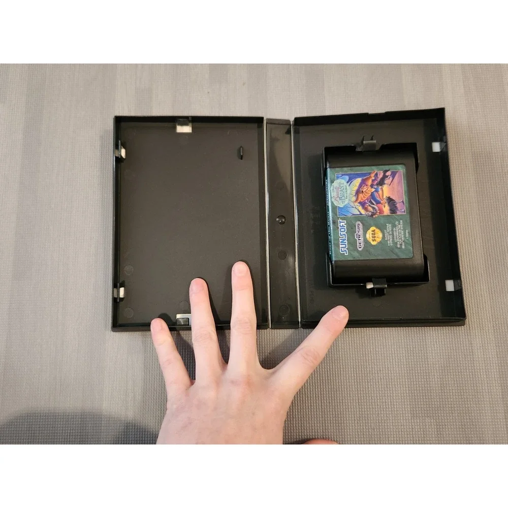 Sega Genesis Beauty & the Beast: Disney's Roar of the Beast Video Game No Manual